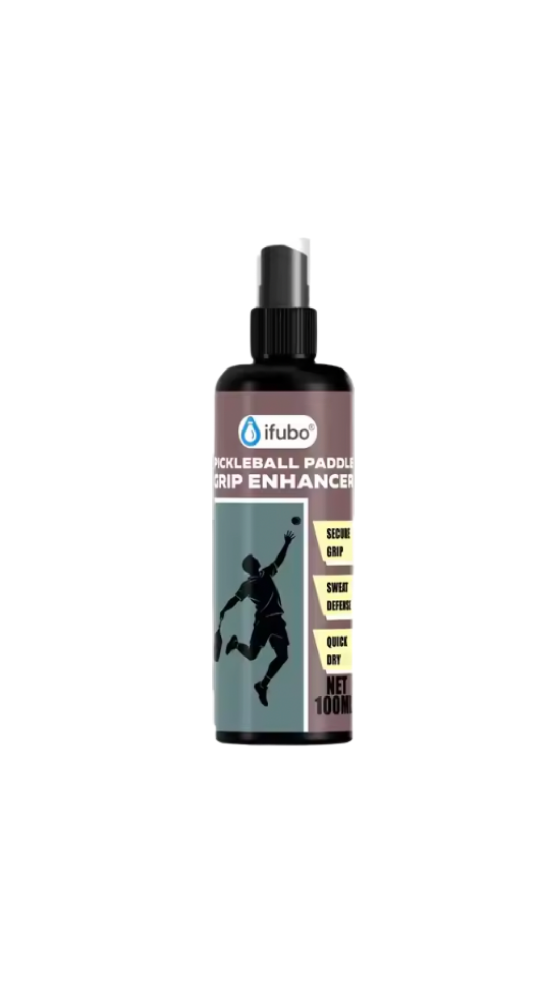 Racket grip spray